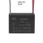uxcell Ceiling Fan Capacitor CBB61 5/5uF 250V AC 4 Wires Metallized Polypropylene Film Capacitor 48x34x22mm for Electric Fan Pump Motor Generator 2Pcs