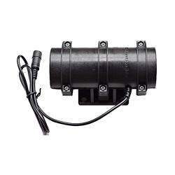 DC 12V Vibrating Motor Nylon Housing with Speed Regulator Truck Anti-Fatigue Vibrator for Vibration Screen Massage Bed, Black
