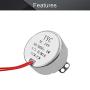Fielect Synchronous Motor AC 24V 4-5RPM Turntable Motor CW/CCW Direction 4W TYC-50 Horizontal Hole Shaft