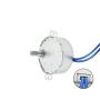 Fielect Synchronous Motor AC 110V 30RPM Synchron Motor Turntable Motor CW Direction 4W TYC-50 Double Flat Tapping Shaft