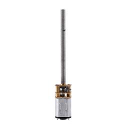 DC 12V Micro Gear Box Reversible Screw Reduction Electric Motor N20 with 16MM Long Output Shaft 400RPM