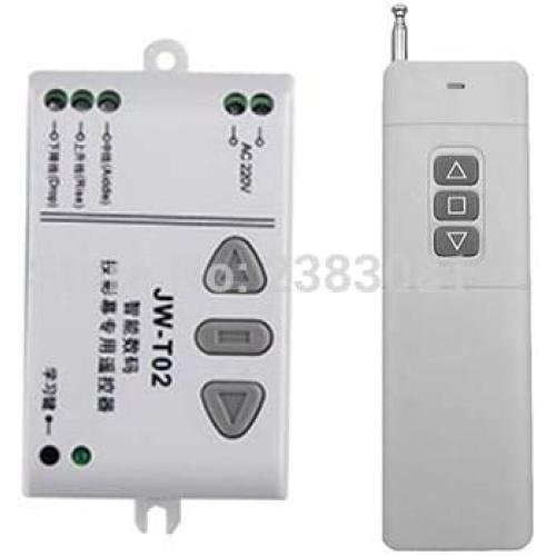 Calvas AC220V RF Wireless Remote Control Switch System UP&DOWN Remote control/Motor reversing controller Receiver and Transmitter