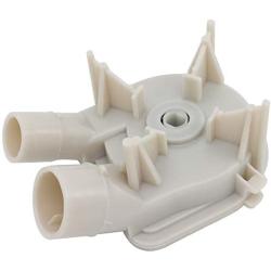 3363394 Washing Machine Pump & 285753A Washer Motor Coupler & 80040 Agitator Dogs Replacement for Kenmore 11023812100 Washer - Compatible Water Pump Assembly, Motor Coupling Kit & Agitator Dogs