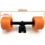 L-faster Electronic Longboard Hub Motor Kit Skateboard Brushless Motor Wheel with Truck Electric Board Dual Motor Drive Remote Controller