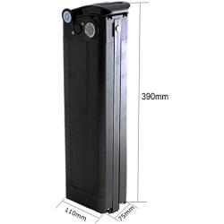 Jieoto Ebike Battery 36V 15AH/20AH 48V 12.5AH/15AH Lithium Battery Pack with Charger and Safety Lock for Folding Bike, Electric Bike 250W 300W 350W 500W 750W 1000W Motor