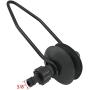 ISURE MARINE Universal Round Muff Motor Flusher for Boats - Flush Away Sand, Silt and Salt Boat Motor Flusher Water Flusher Boat Flushing kit Outboard Motor Flusher