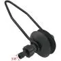 ISURE MARINE Universal Round Muff Motor Flusher for Boats - Flush Away Sand, Silt and Salt Boat Motor Flusher Water Flusher Boat Flushing kit Outboard Motor Flusher