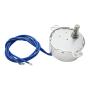Fielect Synchronous Motor AC 110V 30RPM Synchron Motor Turntable Motor CCW Direction 4W TYC-50 Horizontal Hole Shaft