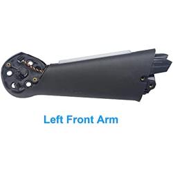 Original FPV Drone Motor Arm Left Rear/Right Front/Right Rear/Left Front/OEM Arm Replacement Repair Spare Parts for DJI FPV Drone (Left Front arm)