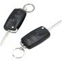 Universal Car Door Lock 4PCS,Geevorks 12V Door Lock Actuator Keyless Entry System with 2 Remote Controller (Remote 50-80m),Central Control Locking Kit with Trunk Release Button