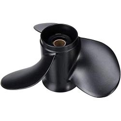 COPKINGO Boat Propeller 11 1/2 X 13 for Suzuki Outboard 35-65HP Motor Engine 13 Tooth Spline Outboard Propellers 58100-94313-019 11.5x13
