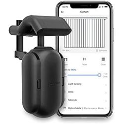 SwitchBot Curtain Smart Electric Motor - Wireless App or Automate Timer Control, Smart Hygrometer Thermometer, Bluetooth Wireless Room Temperature Humidity Sensor with App Alerts