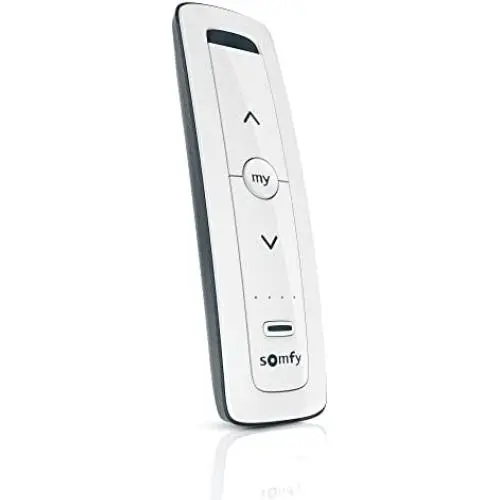 Somfy Situo 5 Pure - RTS Remote - Controls up to 5 Motorized Shades or Groups - for Somfy Motorized Shades, Blinds, SunSetter Awnings - Flexible Warm Pure Tone - Hand Held Control - #1870575