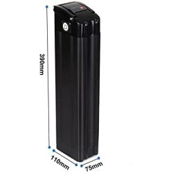 Jieoto E-Bike Lithium Ion Battery 36V 15ah/20ah 48V 12.5ah/15ah with Charger for 250W 350W 500W 700W 1000W Electric Bike Battery Mountain Bike Motor