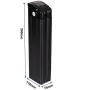 Jieoto E-Bike Lithium Ion Battery 36V 15ah/20ah 48V 12.5ah/15ah with Charger for 250W 350W 500W 700W 1000W Electric Bike Battery Mountain Bike Motor