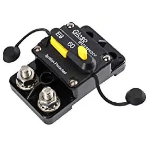 Disjoncteur Auto-Réelocalisation Étanche 60A E9C 60A pour Voiture Camion Véhicule Récréatif Marine Bateau Moteur d'Épellation & Câblage Personnalisé Protection Batterie Side by Side Étanchéité IP67 – Circuit à Haute Intensité (60A) Disjoncteur Auto-Réelocalisation Étanche 60A E9C 60A pour Voiture Camion Véhicule Récréatif Marine Bateau Moteur d'Épellation & Câblage Personnalisé Protection Batterie Side by Side Étanchéité IP67 – Circuit à Haute Intensité (60A)