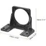 MECCANIXITY Motor Bracket Motor Mounting Holder 55x110x79mm Black for 70KTYZ Motor with Screws