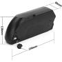 Jieoto Ebike Battery 48V 10AH Lithium Li-ion Folding Bike Replacement Battery with Charger USB Port for Electric Bike 48V 500W 350W 250W Motors