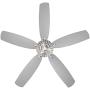 Minka-Aire F902L-CH Bling 56 Inch Ceiling Fan with LED Light and DC Motor in Chrome Finish