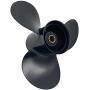 SUNGZE Mercury Outboard Propeller 9.9x13 P for Engine 25-30HP 10 Tooth 48-19640A40/ Boat Outboard Propeller for Tohatsu Engine 3R0B645270 9 7/8x13