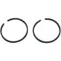 JRL 2 Pc Piston Ring KIT Fit 2-Stroke 40mm Piston 49cc 50cc Motorized Bicycle Bike