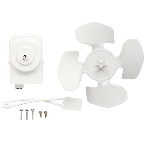 Moteur Ventilateur Condenseur Lifetime W10124096 - Compatible Whirlpool Maytag Kenmore pour Réfrigérateurs Pièces - Remplace AP4318657 AH1957416 EA1957416 - Inclut Moteur, Pâille, Harnais de Câblage, Matériel Moteur Ventilateur Condenseur Lifetime W10124096 - Compatible Whirlpool Maytag Kenmore pour Réfrigérateurs Pièces - Remplace AP4318657 AH1957416 EA1957416 - Inclut Moteur, Pâille, Harnais de Câblage, Matériel