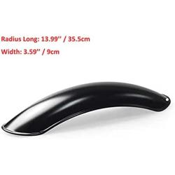 DKMOTORK 0061 Black Cafe Racer Motorcycle Front Fender Mud Guard