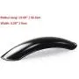 DKMOTORK 0061 Black Cafe Racer Motorcycle Front Fender Mud Guard