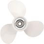 VIF Jason Marine 9 7/8 x 11 1/4-F OEM Aluminum Outboard Moto Propeller fit Yamaha Engines 20-30hp, for Yamaha F25/20HP/25hp/30hp,Ref No. 664-45947-01-EL, 10 Spline Tooth, RH