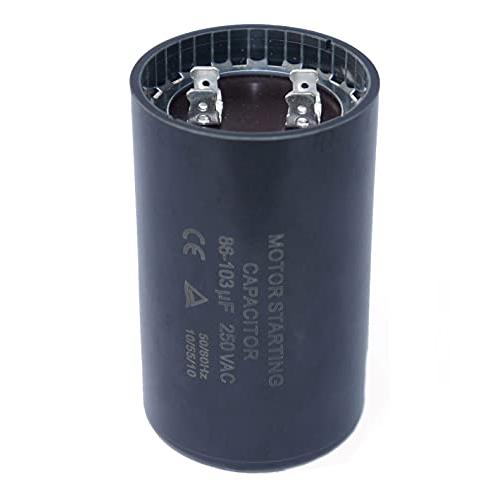 KBL 86-103 MFD (uF) Motor Start Capacitor Compatible for Franklin Control Box 2801074915, CRC 2824085015 3/4 and 1 HP Well Pump and Others