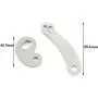 heyous Universal Steel Torque Arm for Electric Bicycle e-Bike Bike Front or Rear Hub Motors and Mid Drive e-Bike Electric Bicycle Accessories