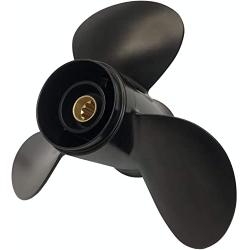 SUNGZE Mercury Outboard Propeller 9.9x13 P for Engine 25-30HP 10 Tooth 48-19640A40/ Boat Outboard Propeller for Tohatsu Engine 3R0B645270 9 7/8x13