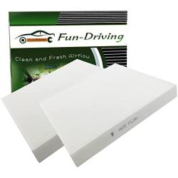 2 Pack White FD285 Cabin Air Filter Replacement for CF10285,CP285,Not Fit 2016 Prius