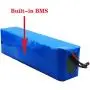 Wnicek 48V 7800mAh E-Bike Lithium Battery 13S 3P 7.8Ah Rechargeable Battery Pack Fit for 500W-50W Motor Electric Bicycles Li-ion Battery Pack with BMS and 2A Charger