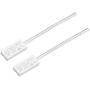 uxcell Normally Open Temperature Switch, 55℃ N.O 2A Thermal Switch Thermostat Temperature Control Switch 2pcs