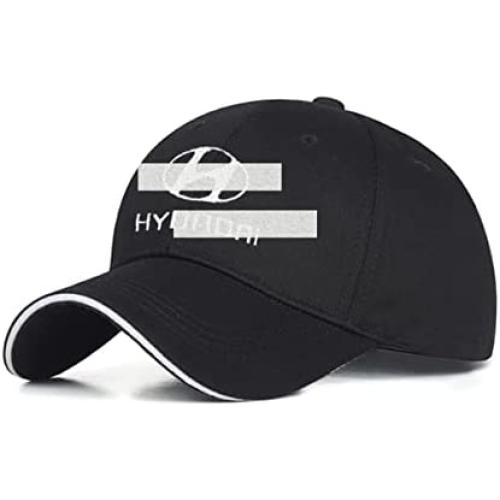 CarBoss Baseball Hats Embroidered Adjustable Baseball Caps Racing Motor Hat Racing Apparel fit Hyvndal Accessories (Fit Hyvndal Black)