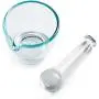 Ultrassist 4oz Glass Mortar and Pestle Bowl, Medicine Grinder and Mixer for Pharmacy or Science Lab