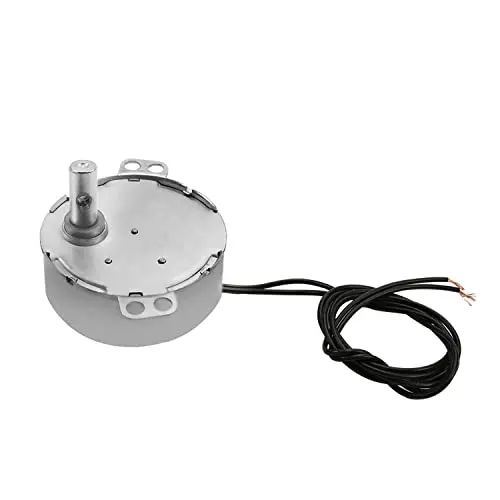 Moteur Synchrone AC Fielect 220V 20-24RPM pour Tournefeuille Orientation CW/CCW 4W TYC-50 Axe Trou Horizontal Moteur Synchrone AC Fielect 220V 20-24RPM pour Tournefeuille Orientation CW/CCW 4W TYC-50 Axe Trou Horizontal