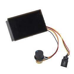 Motor Speed Controller - PWM Motor Speed Controller Stepless Regulator Variable CW CCW Push Button Switch DC6‑60V 20A ES3