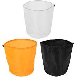 3pcs Polyester Dustproof Oxford Lawn Mower Cover with Drawstring Cover Trimmer Engine Motor Dust Storage Bag Indoor Outdoor