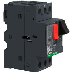 Manual Motor Starter, Button, 2.5-4A, 1P
