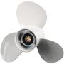 BODAO Outboard Boat Motor Propeller, Aluminum Propeller for Mercury Suzuki Yamaha 2-250HP Boat Prop