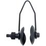 Coshar Round Motor Flusher Boat Flusher Universal Boat Motor Cleaner Clamp, for Marine Ship Yacht Boat
