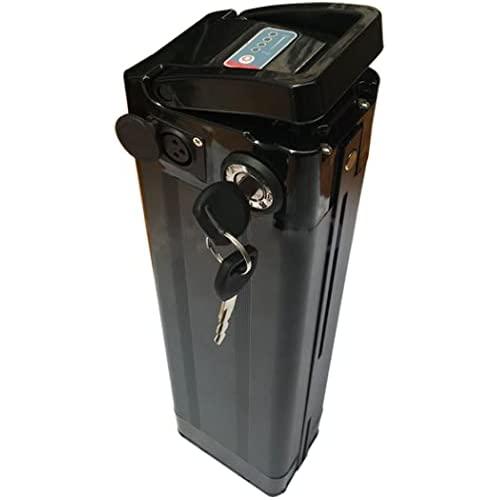 Jieoto EBike Lithium-ion Battery 36V 13AH Electric Bicycle Battery with Charger and BMS Protection Board Safe Lock, for Bike Battery 250W 350W 500W Motor