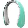 Ubipol Portable Personal 4-Motors Bladeless Neck Fan | Usb Charging With 4000mAh Rechargeable Battery Neckband Fan | Air Cooler With 3 Wind Speeds For Outdoor Indoor | Green