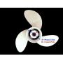ITACO Boat Motor Aluminum Propeller 8 1/2x8 1/2 -N 6G1-45941-00-EL 6G1-45941-00-00 for Yamaha 6hp 8hp 9.9hp F6 F8 F9.9 Boat Engine 8.5x8.5