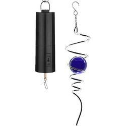 UOUDIO Wind Spinner Motor Battery Operated Gazing Ball Spiral Tail Wind Spinner Stabilizer，Stress Ball Indoor Outdoor Decoration Motor Drive Hanging Swivel Hook 11