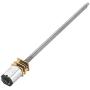 DC 6/12V N20 Metal Speed Reduction Motor Micro Electric Motor With Long Output Shaft M4 x 100mm(12V 600RPM)
