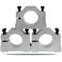 ULTECHNOVO Spindle Fixed Seat Engraving Machine Spindle Fixture Motor Holder Aluminum Mount Bracket