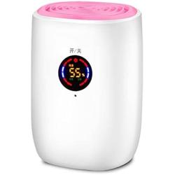 NUOPAIPLUS Small Household Dehumidifier, 800ml Powerful Dehumidifiers Portable Electric Dehumidifiers for Damp Auto-Off Defrost Mute Design Air Dryer with Water Pipe (Color : 2)